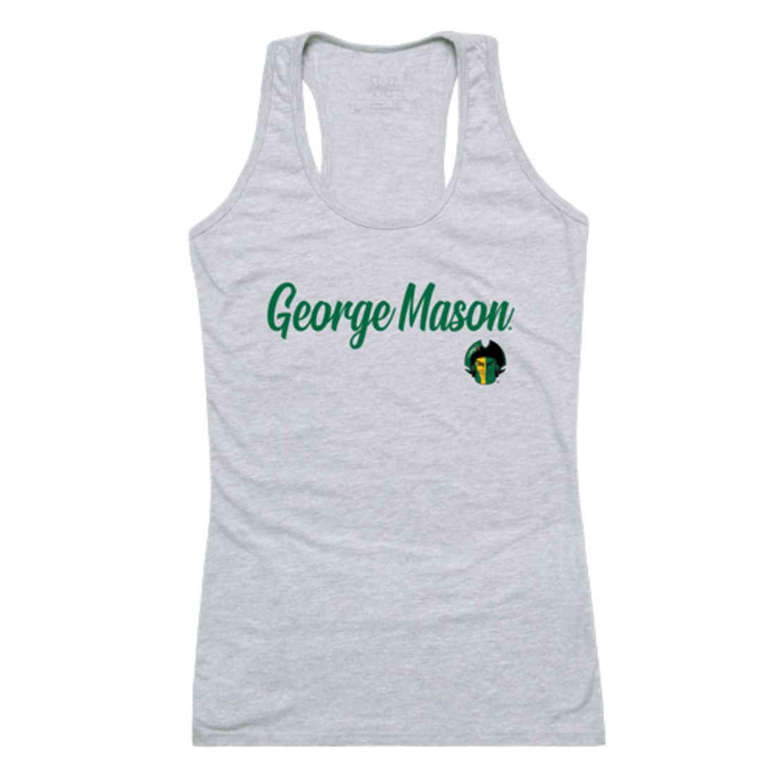 GMU George Mason University Patriots Womens Script Tank Top T-Shirt-Campus-Wardrobe
