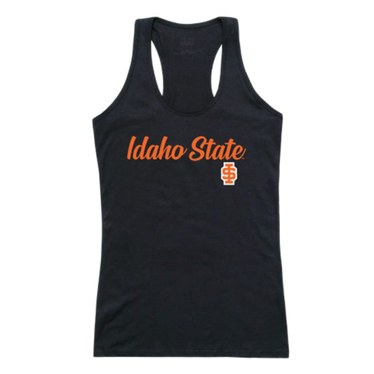 ISU Idaho State University Bengals Womens Script Tank Top T-Shirt-Campus-Wardrobe