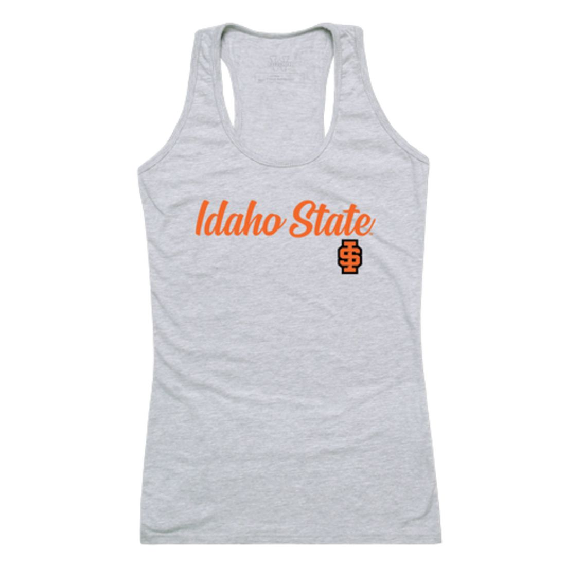 ISU Idaho State University Bengals Womens Script Tank Top T-Shirt-Campus-Wardrobe