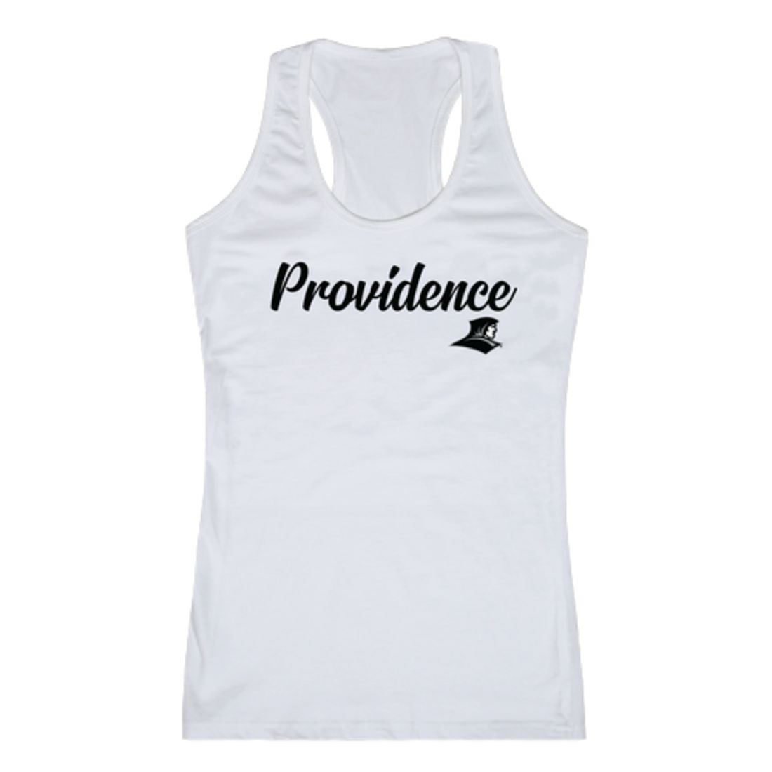 Providence College Friars Womens Script Tank Top T-Shirt-Campus-Wardrobe