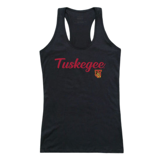 Tuskegee Universityen Tigers Womens Script Tank Top T-Shirt-Campus-Wardrobe