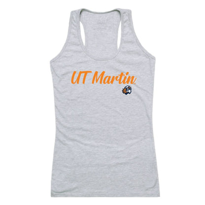 UT University of Tennessee at Martin Skyhawks Womens Script Tank Top T-Shirt-Campus-Wardrobe