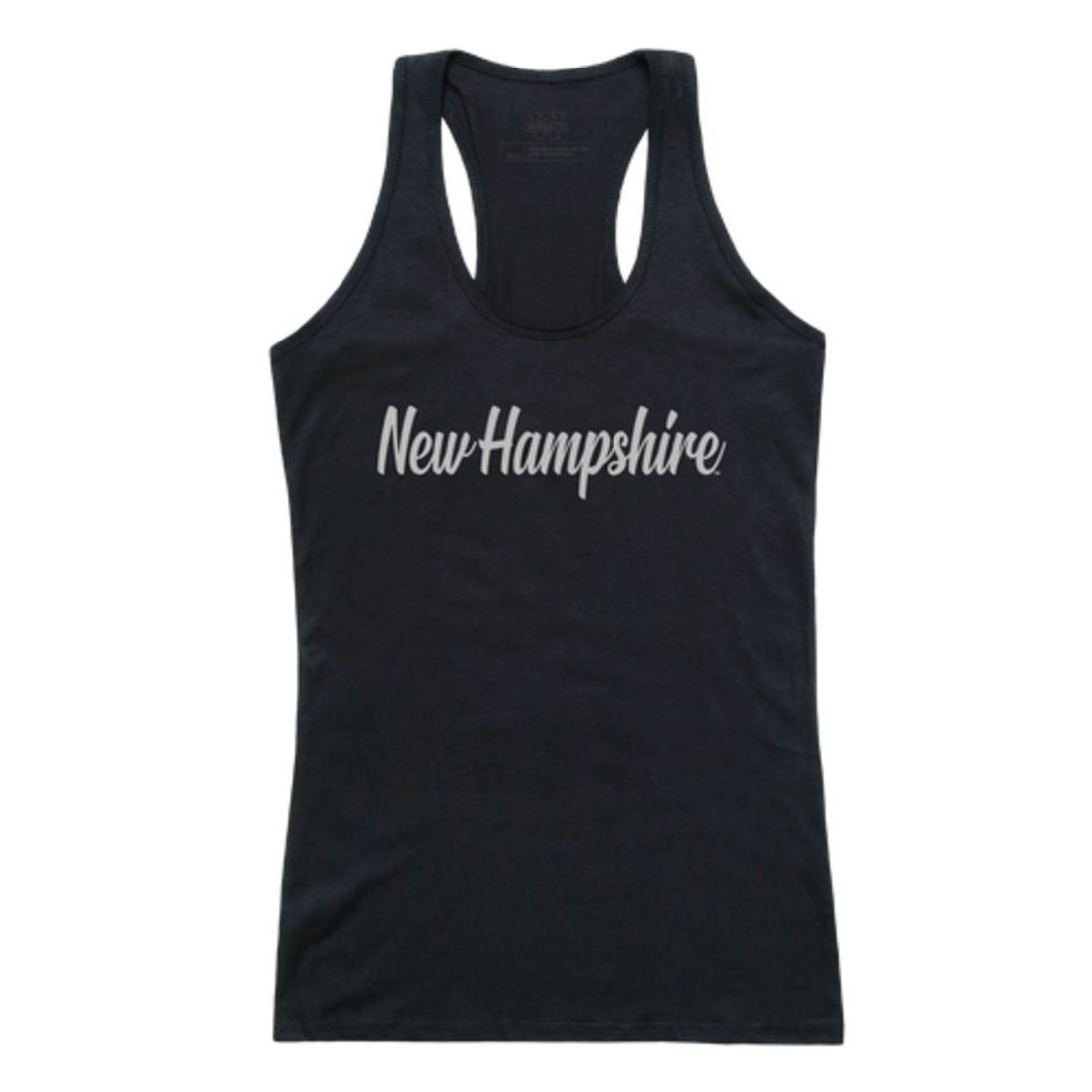 UNH University of New Hampshire Wildcats Womens Script Tank Top T-Shirt-Campus-Wardrobe