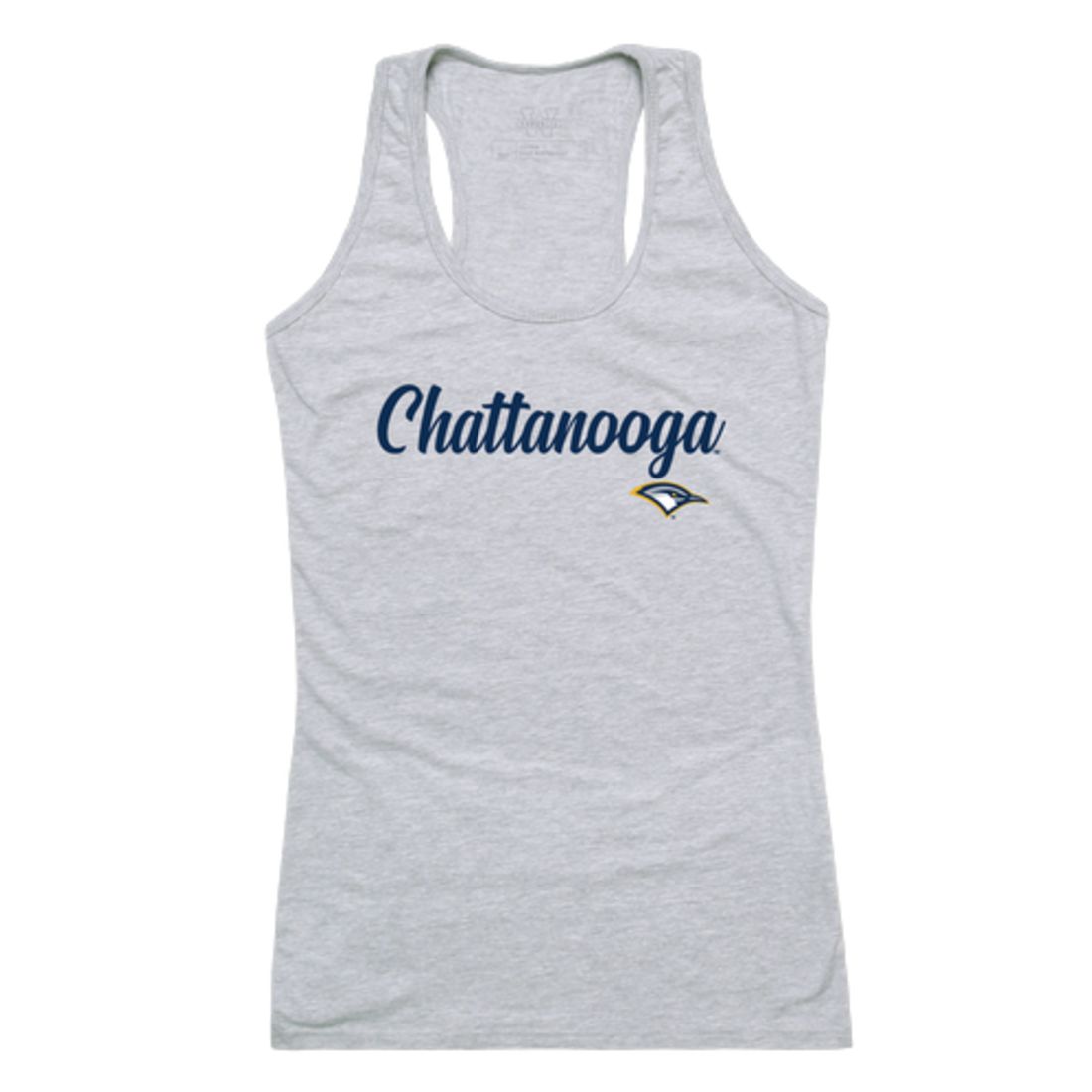 UTC University of Tennessee at Chattanooga MOCS Womens Script Tank Top T-Shirt-Campus-Wardrobe