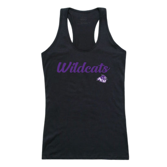 ACU Abilene Christian University Wildcats Womens Script Tank Top T-Shirt-Campus-Wardrobe