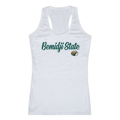 BSU Bemidji State University Beavers Womens Script Tank Top T-Shirt-Campus-Wardrobe