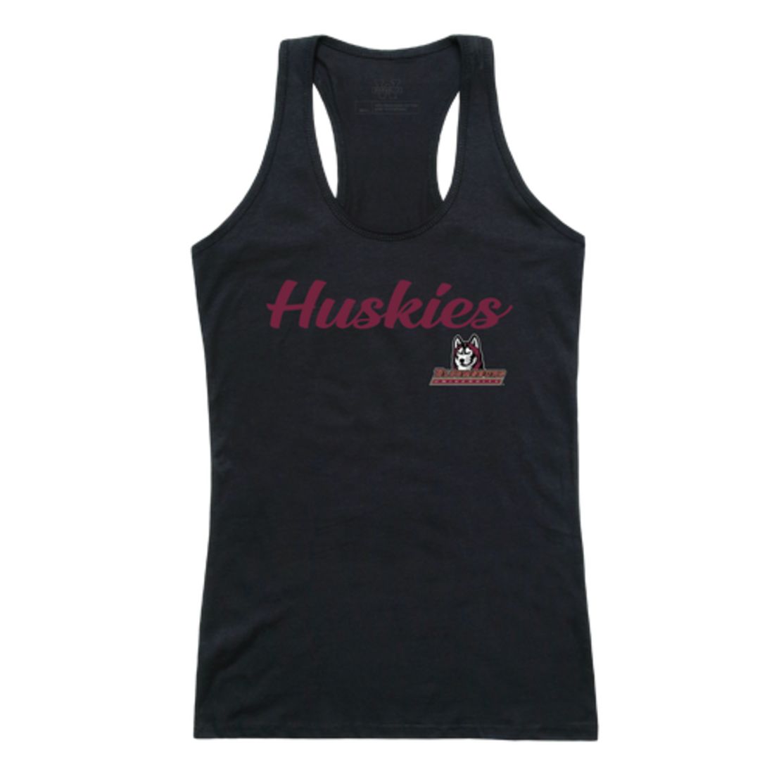 Bloomsburg University Huskies Womens Script Tank Top T-Shirt-Campus-Wardrobe