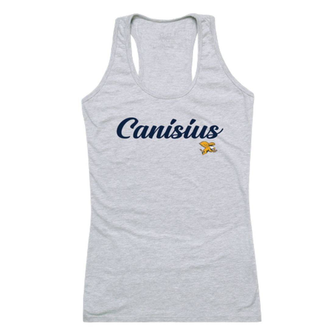 Canisius Collegeen Griffins Womens Script Tank Top T-Shirt-Campus-Wardrobe