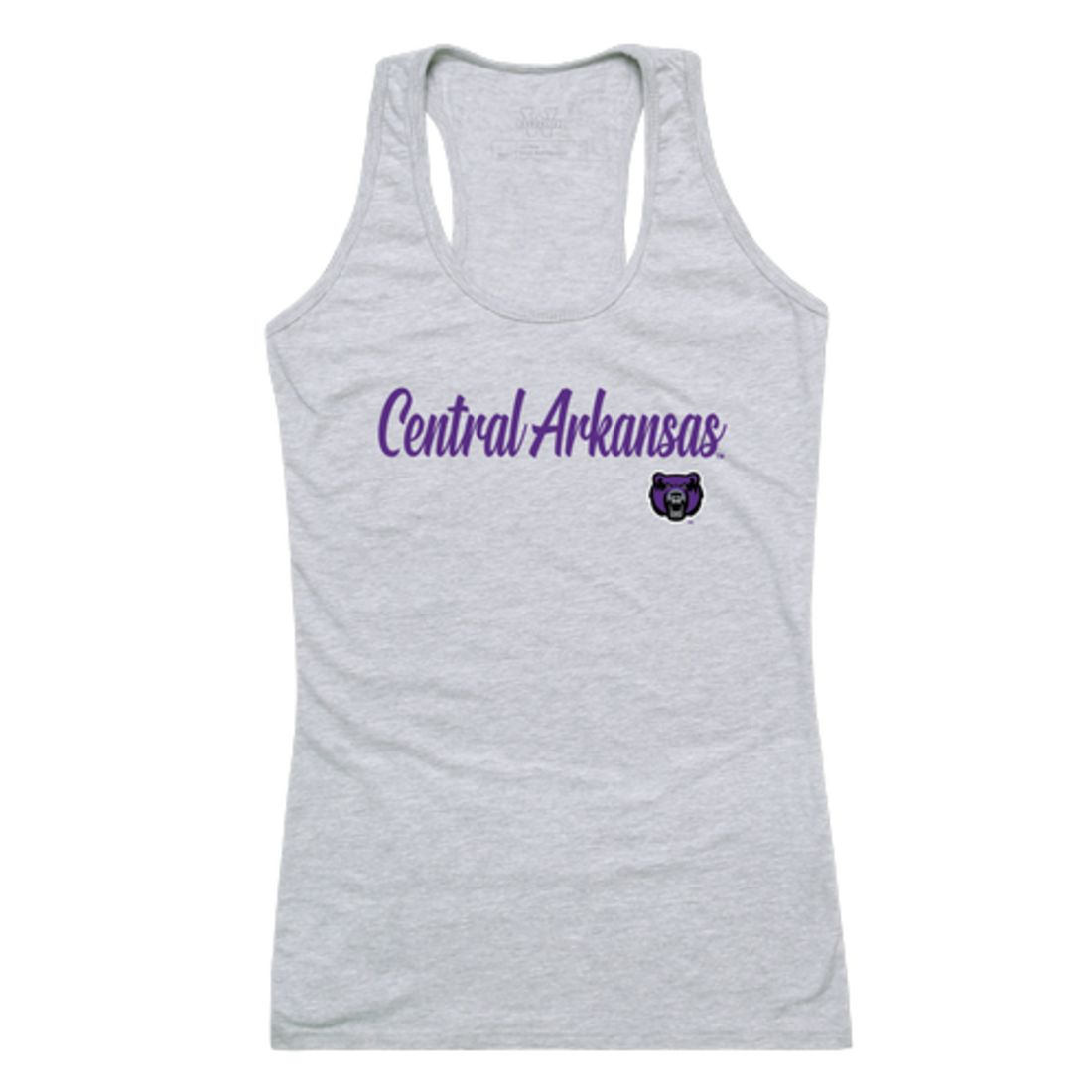 UCA University of Central Arkansas Bears Womens Script Tank Top T-Shirt-Campus-Wardrobe