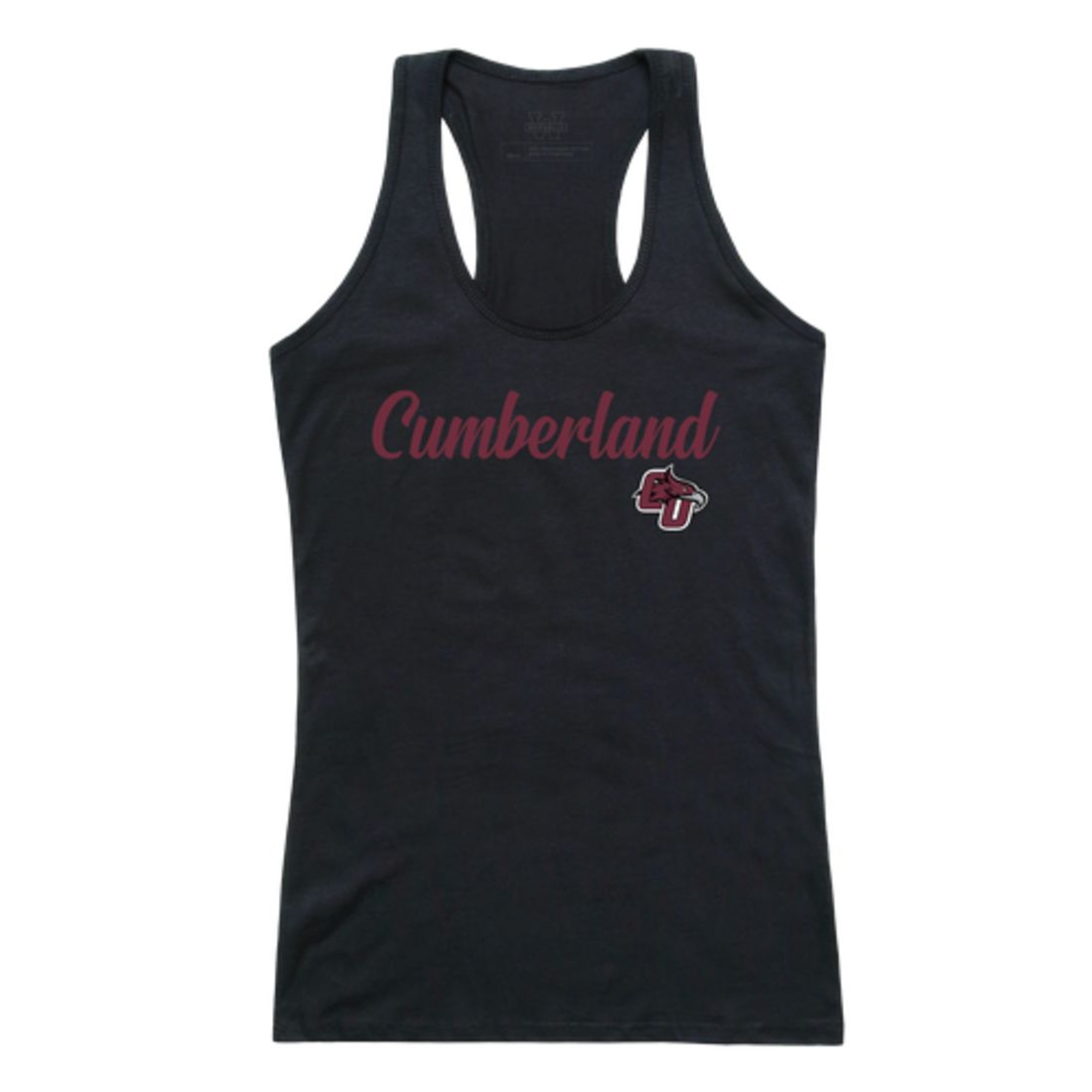 Cumberland University Phoenix Womens Script Tank Top T-Shirt-Campus-Wardrobe