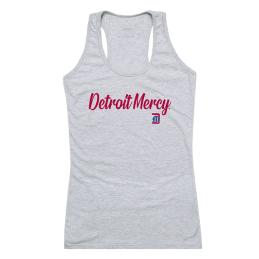 Mouseover Image, UDM University of Detroit Mercy Titans Womens Script Tank Top T-Shirt-Campus-Wardrobe