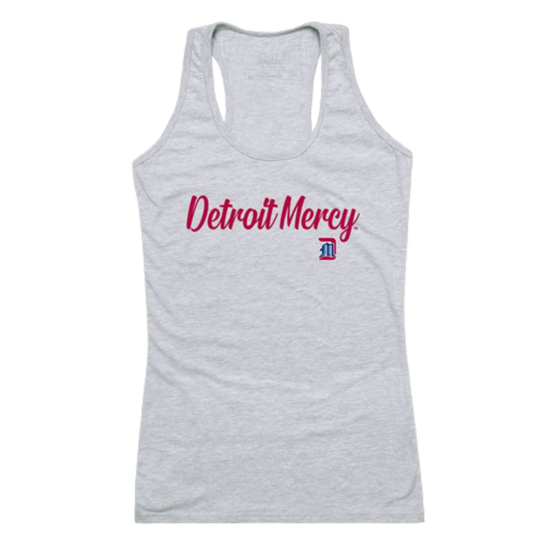 UDM University of Detroit Mercy Titans Womens Script Tank Top T-Shirt-Campus-Wardrobe