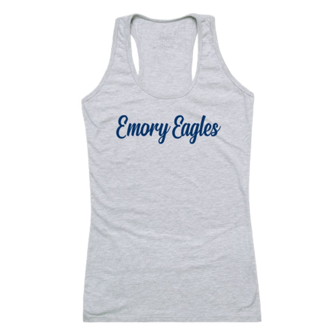 Emory University Eagles Womens Script Tank Top T-Shirt-Campus-Wardrobe