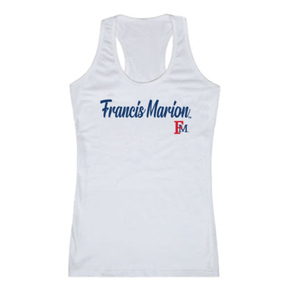FMU Francis Marion University Patriots Womens Script Tank Top T-Shirt-Campus-Wardrobe