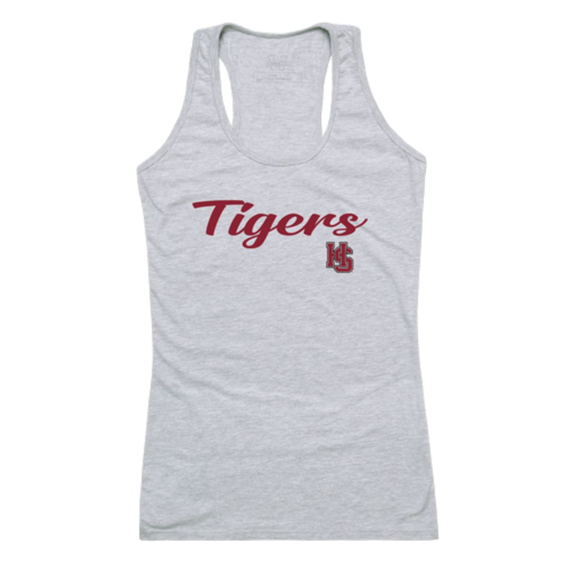 HSC Hampden-Sydney College Tigers Womens Script Tank Top T-Shirt-Campus-Wardrobe