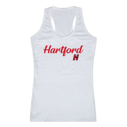 University of Hartford Hawks Womens Script Tank Top T-Shirt-Campus-Wardrobe