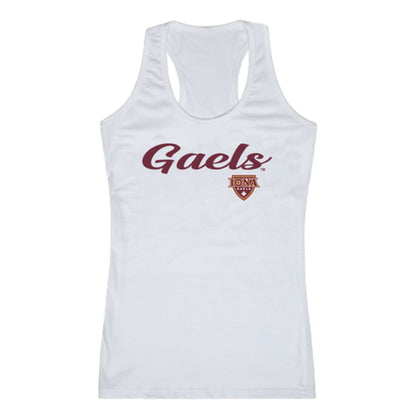 Iona College Gaels Womens Script Tank Top T-Shirt-Campus-Wardrobe