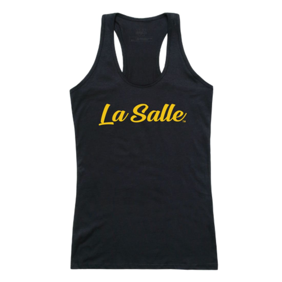 La Salle University Explorers Womens Script Tank Top T-Shirt-Campus-Wardrobe