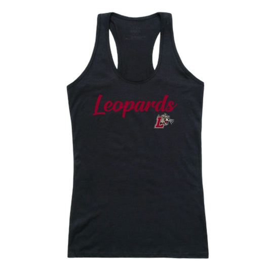 Lafayette College Leopards Womens Script Tank Top T-Shirt-Campus-Wardrobe