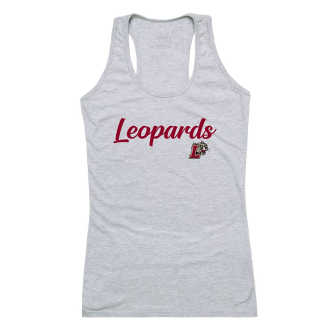 Lafayette College Leopards Womens Script Tank Top T-Shirt-Campus-Wardrobe