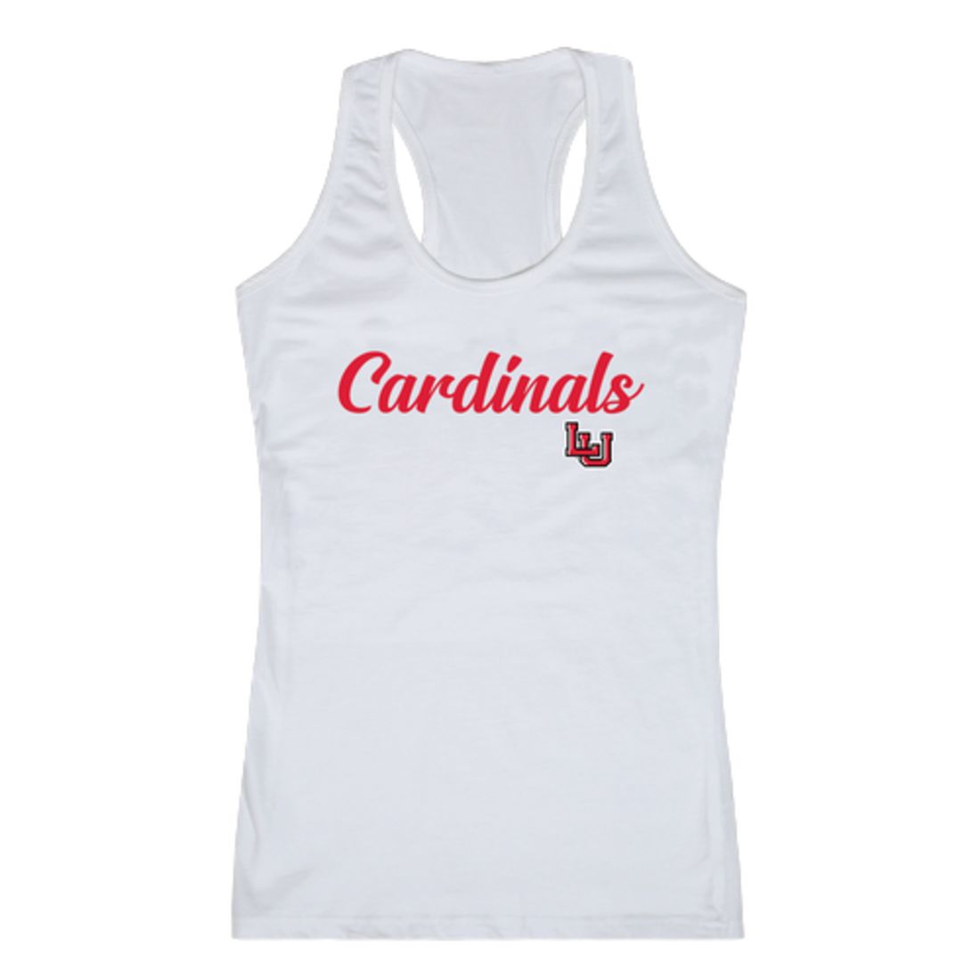 Lamar Universitys Womens Script Tank Top T-Shirt-Campus-Wardrobe