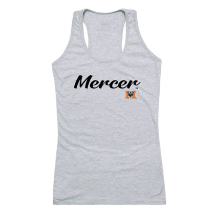 Mercer University Bears Womens Script Tank Top T-Shirt-Campus-Wardrobe