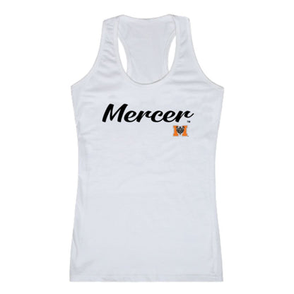 Mercer University Bears Womens Script Tank Top T-Shirt-Campus-Wardrobe