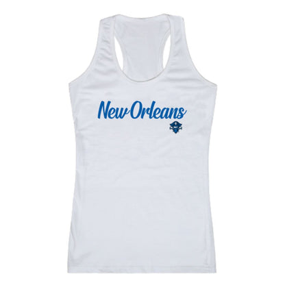 UNO University of New Orleans Privateers Womens Script Tank Top T-Shirt-Campus-Wardrobe