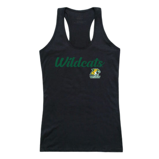 NMU Northern Michigan University Wildcats Womens Script Tank Top T-Shirt-Campus-Wardrobe