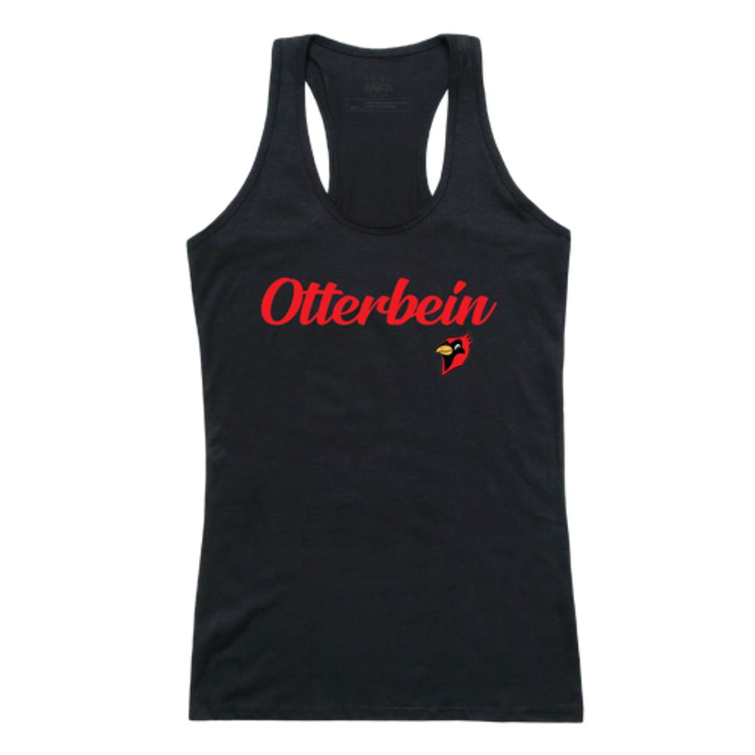 Otterbein Universitys Womens Script Tank Top T-Shirt-Campus-Wardrobe
