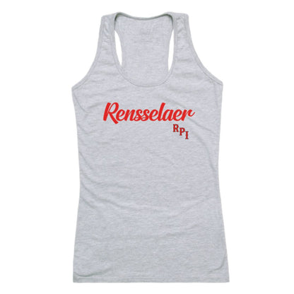 RPI Rensselaer Polytechnic Institute Engineers Womens Script Tank Top T-Shirt-Campus-Wardrobe