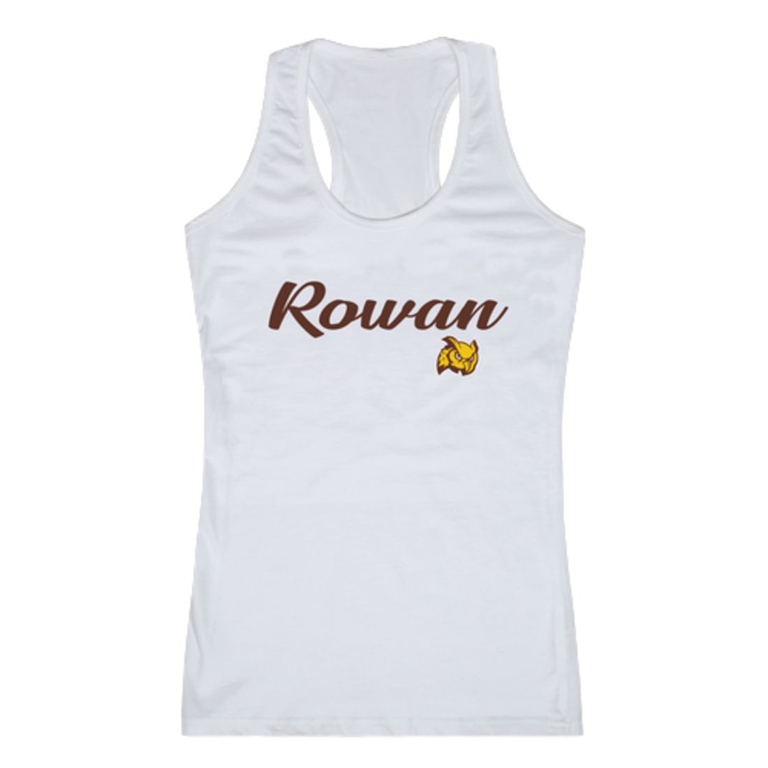 Rowan University Profs Womens Script Tank Top T-Shirt-Campus-Wardrobe