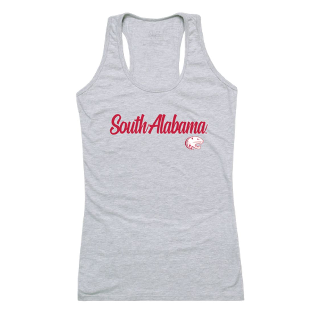 University of South Alabama Jaguars Womens Script Tank Top T-Shirt-Campus-Wardrobe