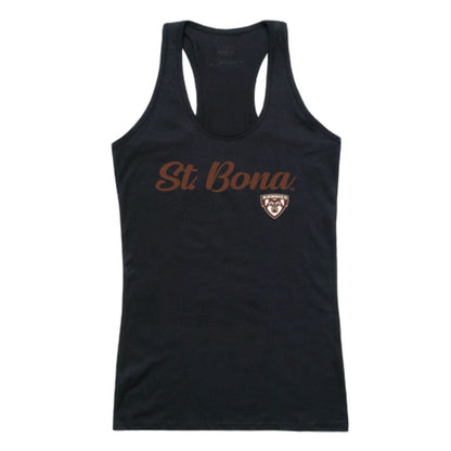 SBU St. Bonaventure University Bonnies Womens Script Tank Top T-Shirt-Campus-Wardrobe