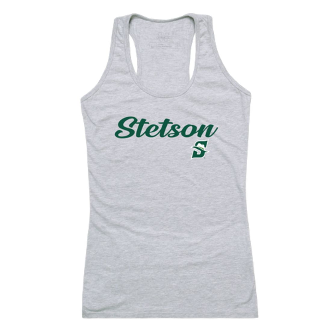 Stetson University Hatters Womens Script Tank Top T-Shirt-Campus-Wardrobe