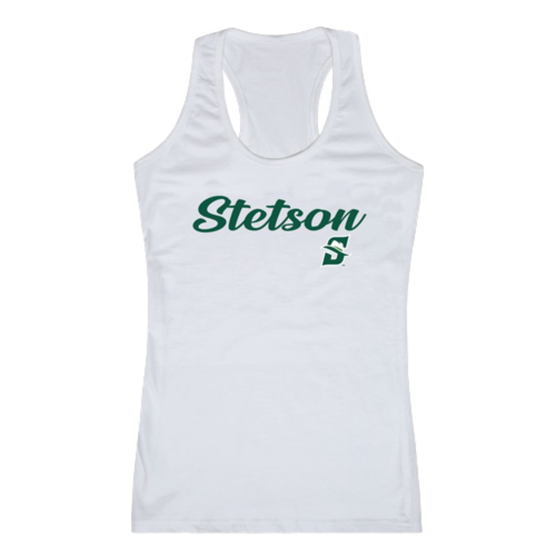 Stetson University Hatters Womens Script Tank Top T-Shirt-Campus-Wardrobe