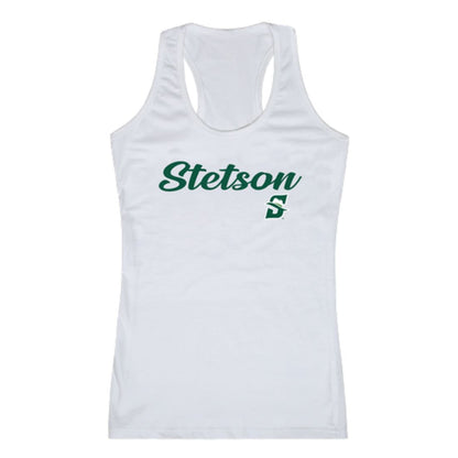 Stetson University Hatters Womens Script Tank Top T-Shirt-Campus-Wardrobe