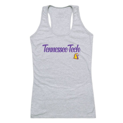 TTU Tennessee Tech Universityen Eagles Womens Script Tank Top T-Shirt-Campus-Wardrobe