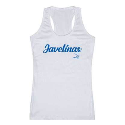 TAMUK Texas A&M University - Kingsville Javelinas Womens Script Tank Top T-Shirt-Campus-Wardrobe