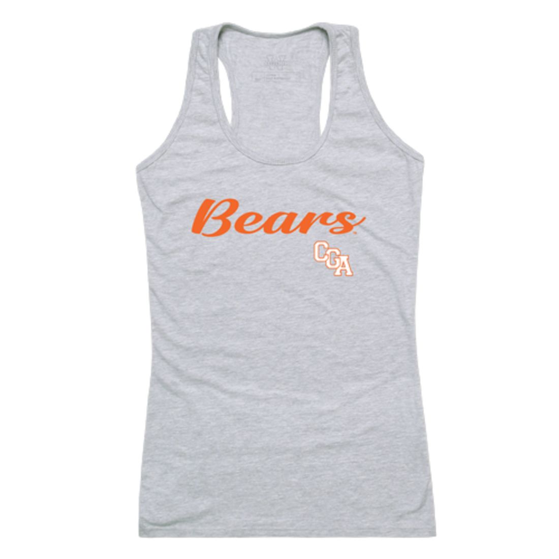 USCGA United States Coast Guard Academy Bears Womens Script Tank Top T-Shirt-Campus-Wardrobe