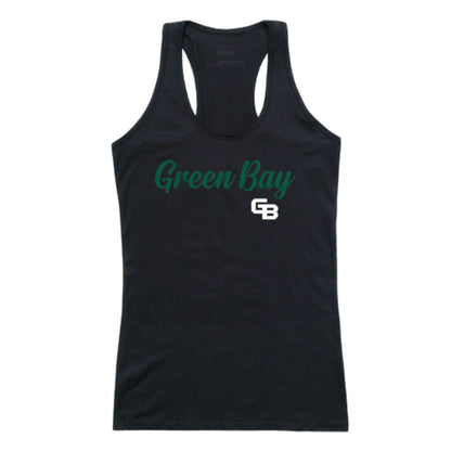 UWGB University of Wisconsin-Green Bay Phoenix Womens Script Tank Top T-Shirt-Campus-Wardrobe