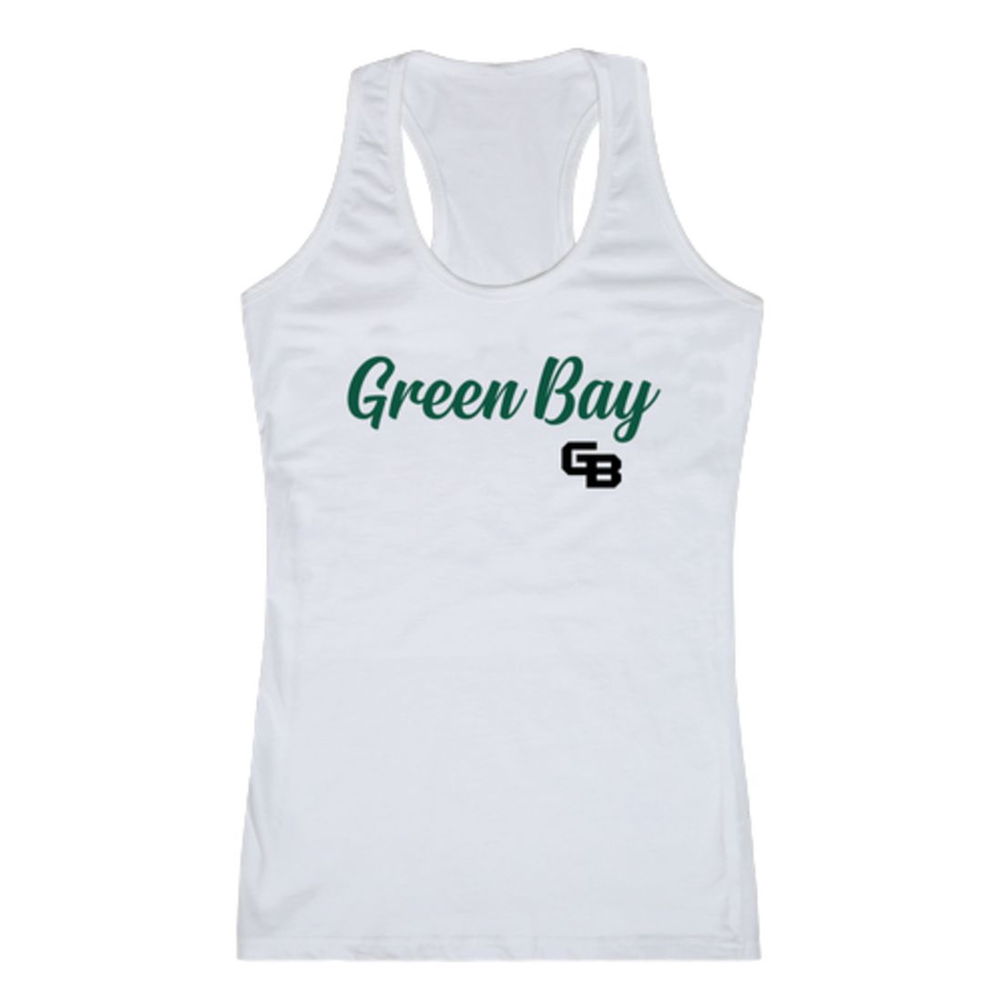 UWGB University of Wisconsin-Green Bay Phoenix Womens Script Tank Top T-Shirt-Campus-Wardrobe