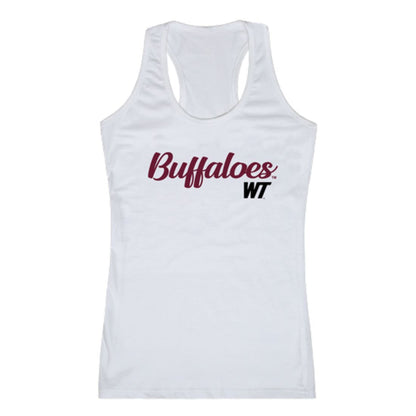 WTAMU West Texas A&M University Buffaloes Womens Script Tank Top T-Shirt-Campus-Wardrobe