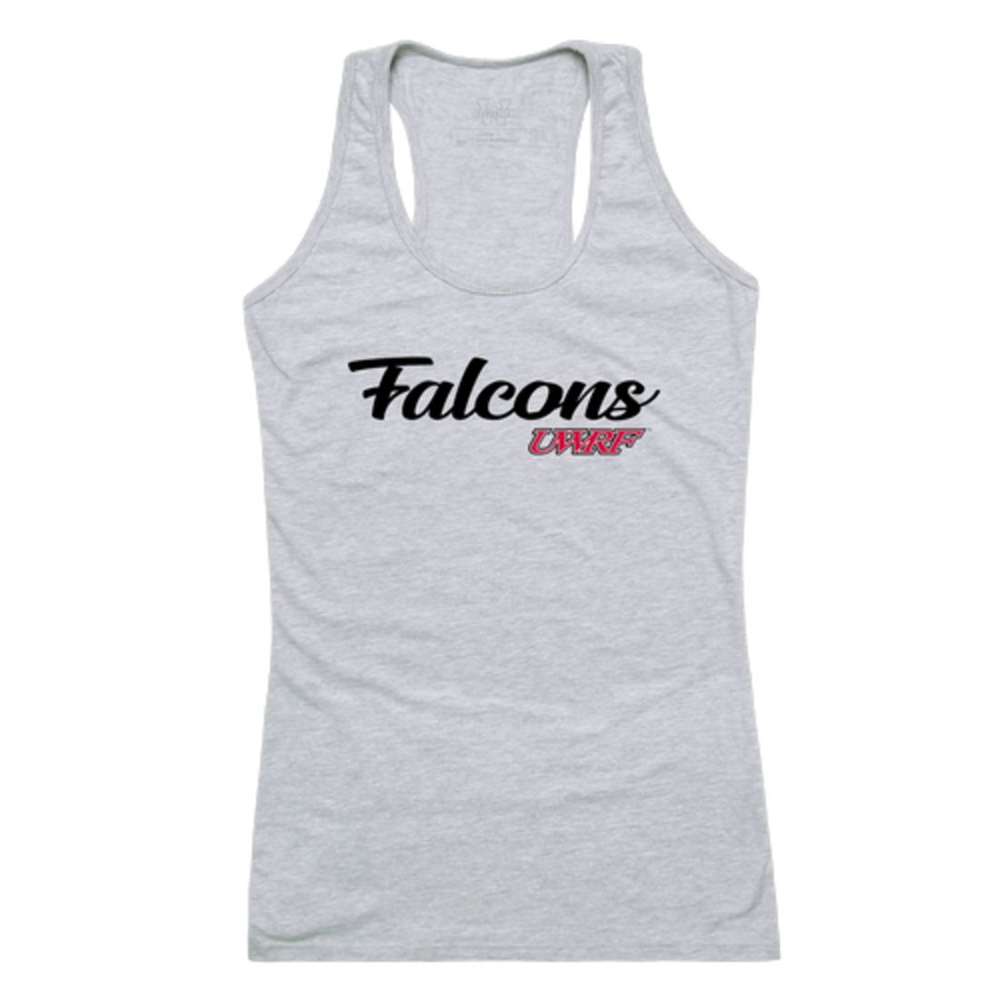 UWRF University of Wisconsin River Falls Falcons Womens Script Tank Top T-Shirt-Campus-Wardrobe