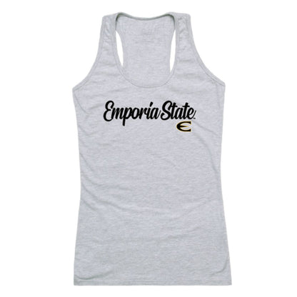 Emporia State University Hornets Womens Script Tank Top T-Shirt-Campus-Wardrobe