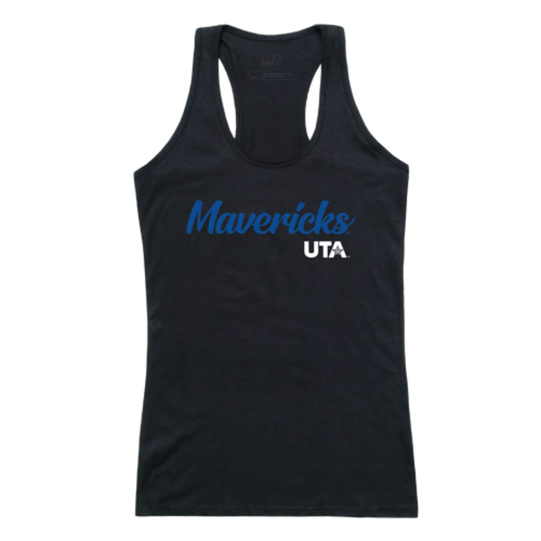 UTA University of Texas at Arlington Mavericks Womens Script Tank Top T-Shirt-Campus-Wardrobe