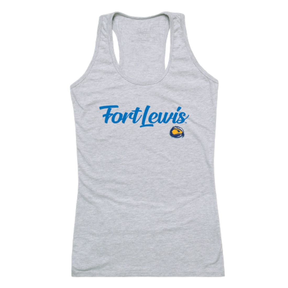 FLC Fort Lewis College Skyhawks Womens Script Tank Top T-Shirt-Campus-Wardrobe