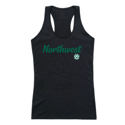 NW Northwest Missouri State University Bearcat Womens Script Tank Top T-Shirt-Campus-Wardrobe