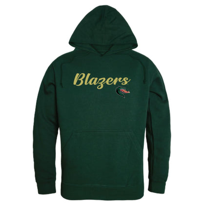 UAB University of Alabama at Birmingham Blazer Mens Script Hoodie Sweatshirt Black-Campus-Wardrobe