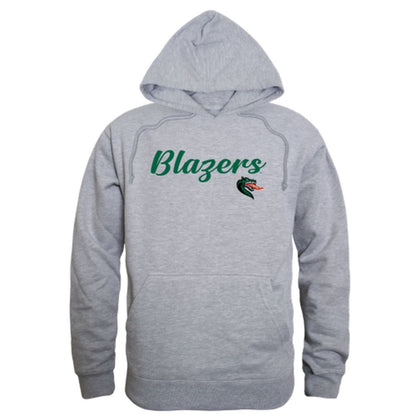 UAB University of Alabama at Birmingham Blazer Mens Script Hoodie Sweatshirt Black-Campus-Wardrobe